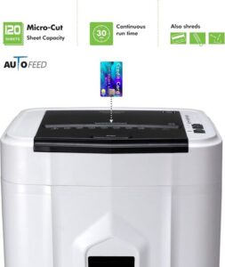 Aurora AU120MB 120-Sheet Auto Feed High Security