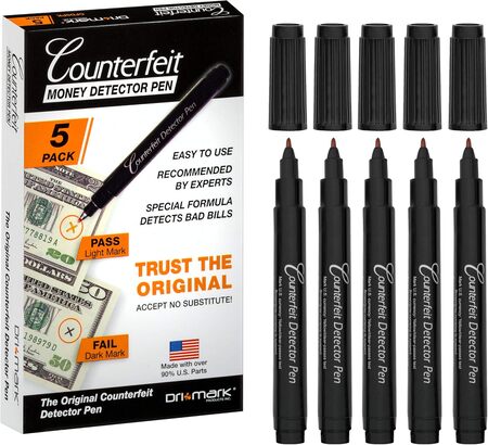 CFD5PK Counterfeit Bill Detector Marker Pen