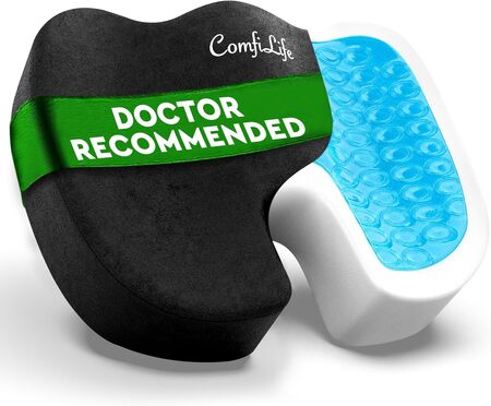 ComfiLife Premium Gel & Memory Foam Seat Cushion