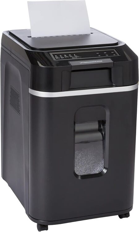 Amazon Basics 200-Sheet Auto Feed Cross-Cut Paper