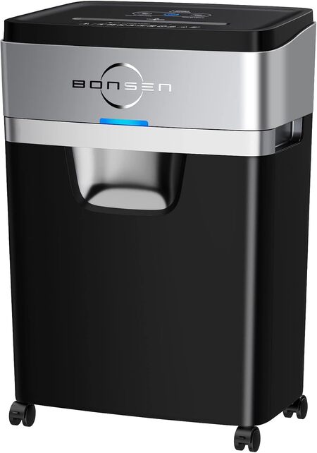 BONSEN Paper Shredder, 20-Sheet 60 Mins Nonstop Heavy
