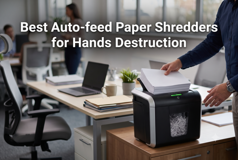 Best Auto-feed Paper Shredders for Hands Destruction
