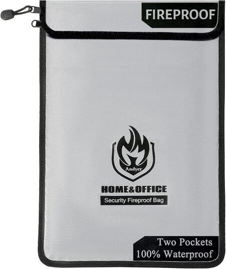Andyer 2 Pockets Fireproof