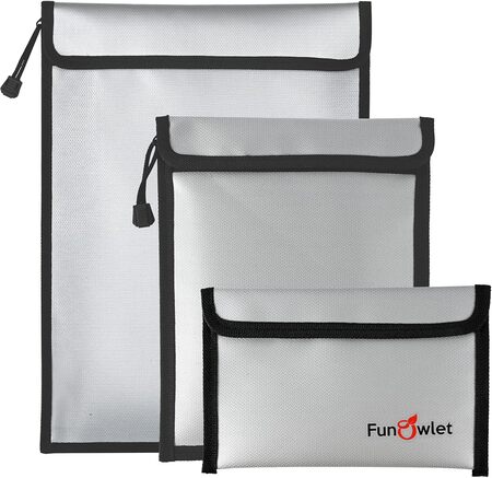 Fireproof Waterproof Money Document