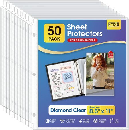 KTRIO Sheet Ptotectors 8.5
