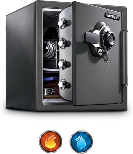 SentrySafe Fireproof Waterproof Safe DIal