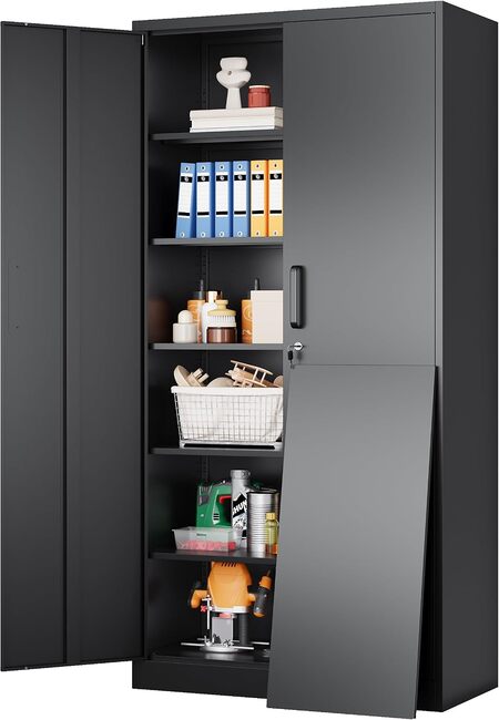 Wide & Deep Metal Storage Cabinet