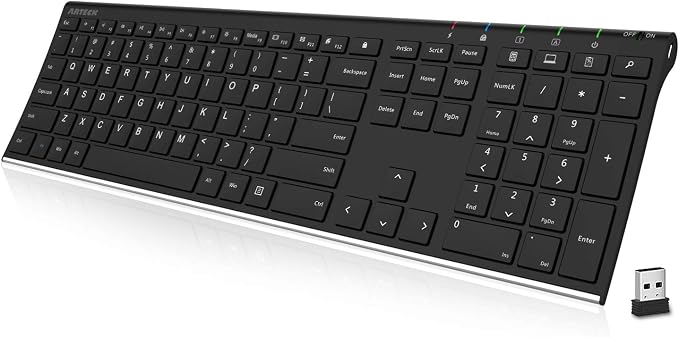 best-rechargeable-wireless-keyboards-for-clean-desks #1