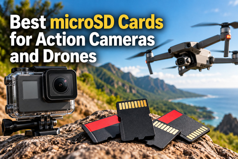 Action Gear and microSD Cards in the Mountains