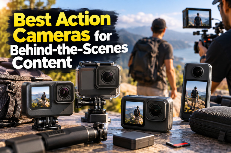 Best Action Cameras for BTS Content