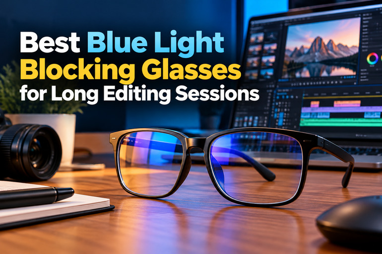 Best Blue Light Blocking Glasses for Long Editing Sessions