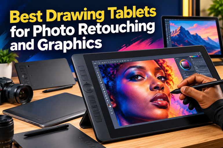 Best Drawing Tablets for Photo Retouching and Graphics