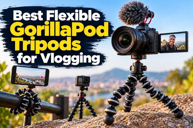 Best Flexible GorillaPod Tripods for Vlogging