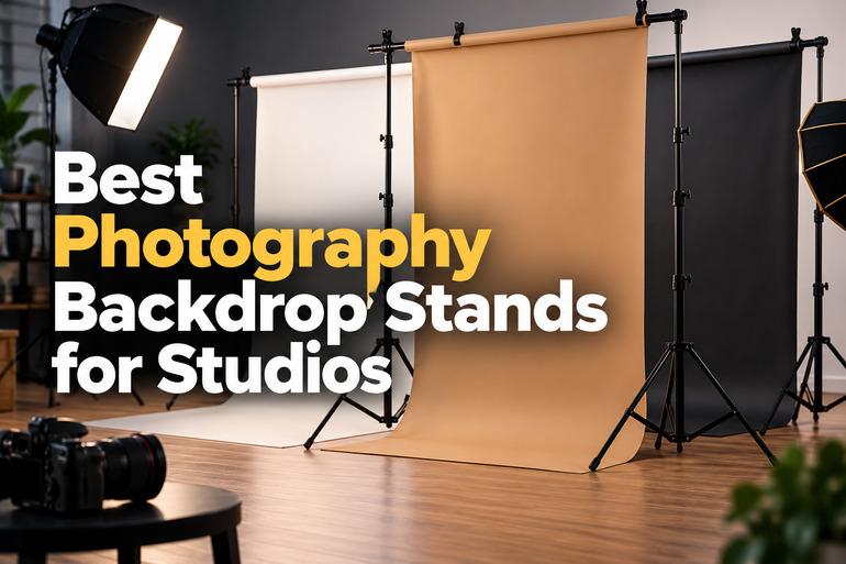 Best Photography Backdrop Stands for Studios