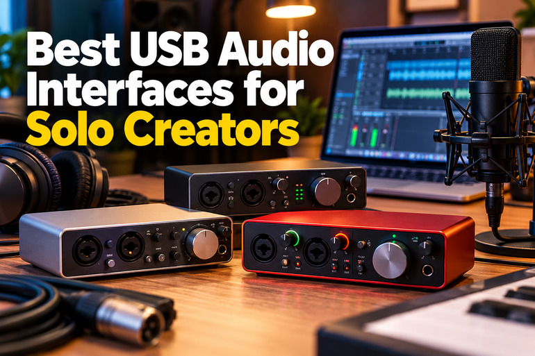 Best USB Audio Interfaces for Solo Creators