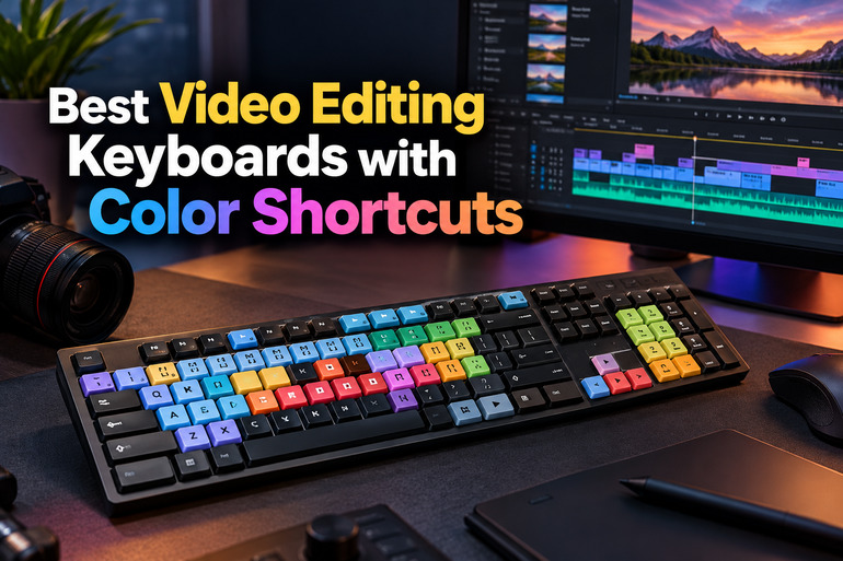 Best Video Editing Keyboards with Color Shortcuts