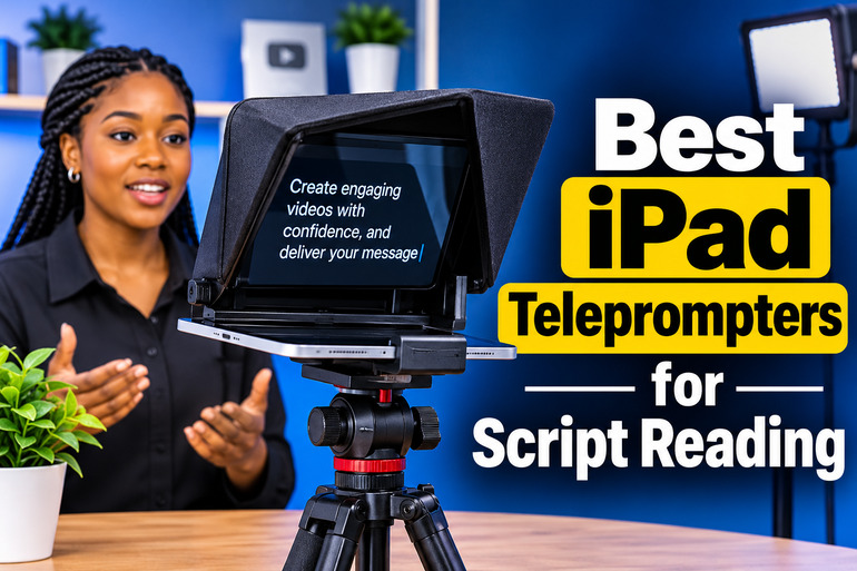 Best iPad Teleprompters for Script Reading