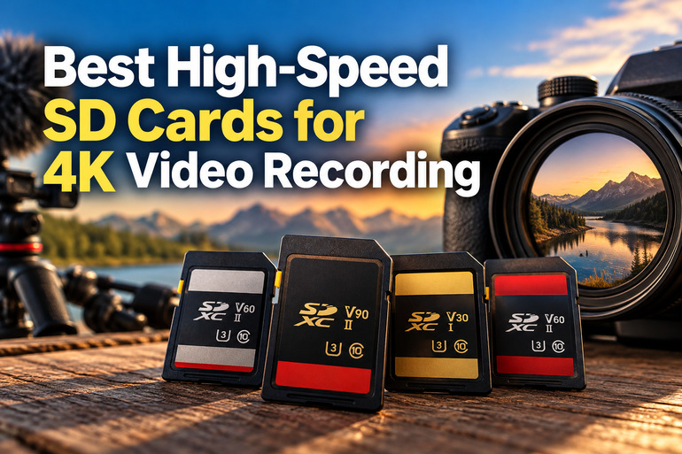 High-Speed SD Cards for 4K Filming