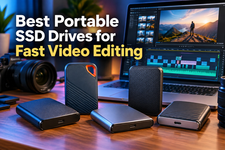 Portable SSDs for Fast Video Editing